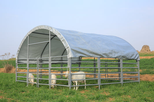 Farm Shelter, 13' x 13'  (3.96 x 3.96M), Goat Run